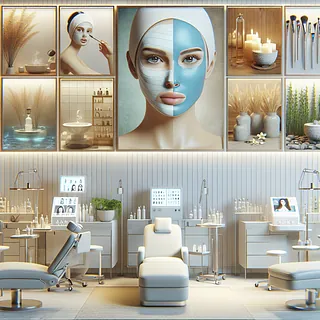 Realistic stock image of modern beauty treatments.
